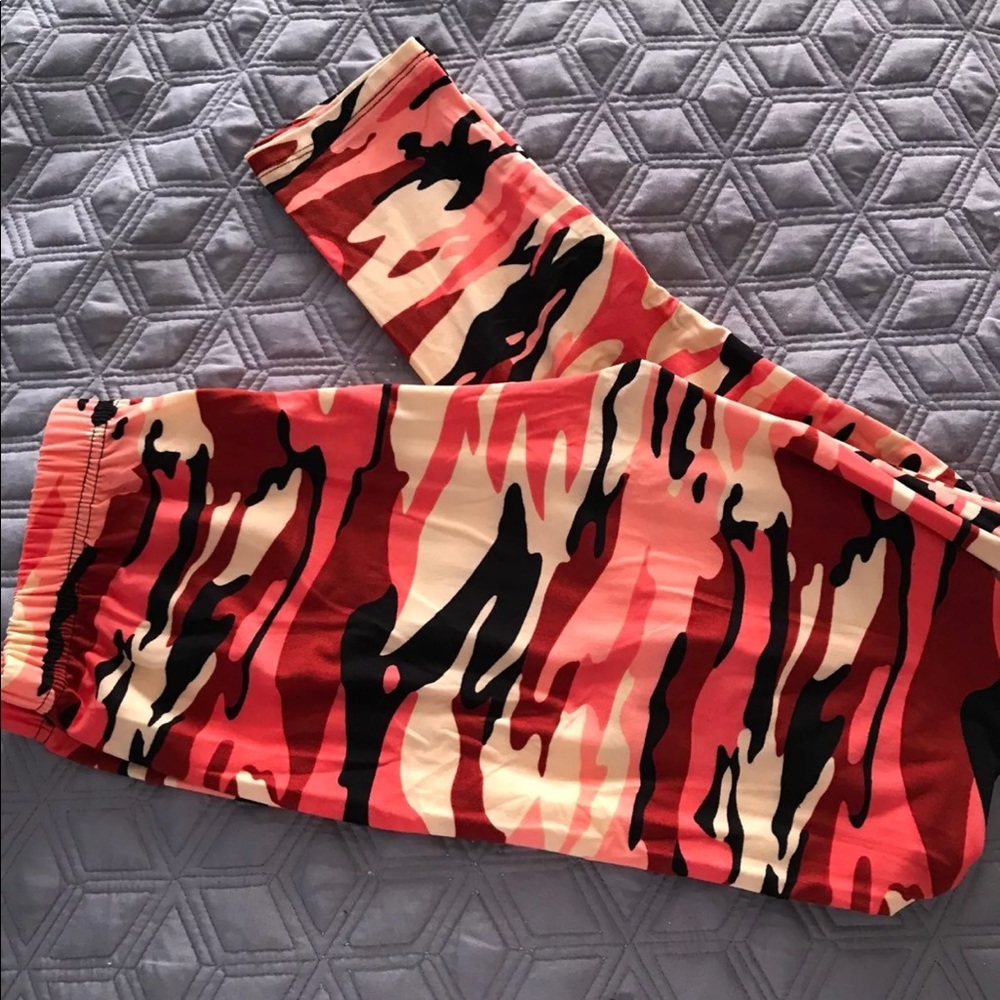 Camouflage Leggings Curvy Size 10-24